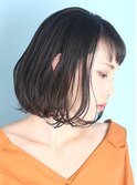 40代50代似合わせ小顔美髪シアーカラーカールショート