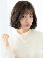 ドクターズサロン LAB 小山店&nbsp;大人かわいいシースルーバングゆるふわミディd小山20代30代40代