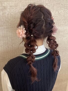 アース 福岡新宮店(HAIR&MAKE EARTH) 卒業式セット