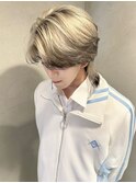 ベリーショート/ダークアッシュ/ニュアンスパーマ/韓国マッシュ