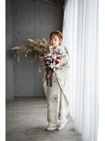 アリオン 成人式ヘアアレンジandメイクand着付け