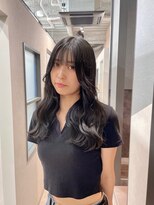 フレーム 博多店(FRAME)&nbsp;韓国風顔まわりレイヤーダークグレージュ【福岡博多】