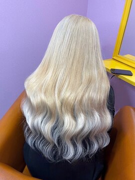 どぅ~す 梅田店 カラー+エクステ50本80g/orシールエクステ50枚¥15000