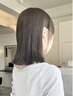 【Yuki限定】【透明感】カット＋イルミナカラー＋トリートメント ￥8000