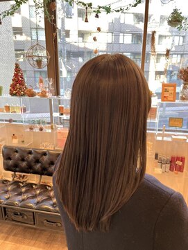 イト リトルヘアガーデン(ito. little hair garden) セミロング×アッシュベージュ