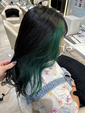 ケンジ 平塚 アネッタ(KENJE annetta) 推活★トレンドインナーカラー