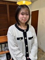 フェイスフレーミング　タッセルボブ