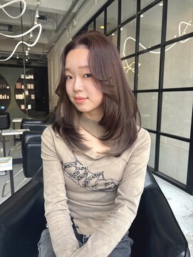 メゾンハル(Maison HALU) ミディアムレイヤー×インナーカラー