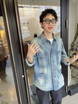 デヴェロペ(Devellope.) メンズ　ショート　ピンパーマ