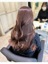 アソビ 表参道(ASOBI) ブリーチなしダブルカラー/ブリーチなし/表参道/ミルクティー