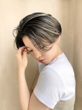 エムフロムソレイユミュー(M from soleil mju) ショートカット×ハイライト