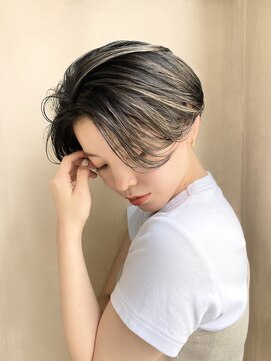 エムフロムソレイユミュー(M from soleil mju) ショートカット×ハイライト