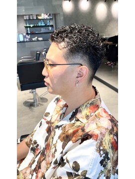 スタッド 松戸(stud. Men‘s) オールバック極道パーマ