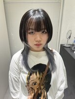 アドネ プライム(adne prime)&nbsp;ホワイトシルバー/クラゲヘアー/ウルフカット/ロングウルフ