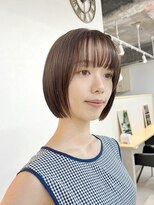 トト 船橋店(toto.)&nbsp;☆ハイライトカラーくびれヘア奥行きショートレイヤーボブ[船橋]