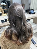 アッシュ 高幡不動店(Ash) 韓国ヘア髪質改善ケアブリーチエンドカラーグレージュ