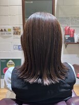 チアー ヘアリラクゼーション(cheer HAIRRELAXATION)&nbsp;切りっぱなしミディアム