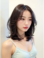 ブロウ ネックス ザ サロン 表参道(VLOW nex the salon)&nbsp;韓国ヘア/透明感カラー/小顔に見せる顔まわりカット/ミディアム