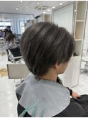 メンズダークグレーカラー