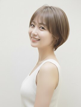 レウナ 外苑前(Reuna) 大人可愛いショートスタイル　大人ショート　大人ショートボブ