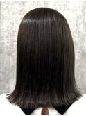 大人ガーリー/ダークアッシュ/似合わせカット/ミディアムレイヤ