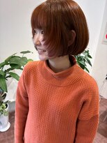 リールヘアー 香椎店(rire hair)&nbsp;個性派☆オレンジカラー