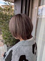 ロアン 宗像店(roan)&nbsp;ショートウルフ×グレージュカラー