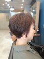 アグ ヘアー レオン 紫原店(Agu hair leon) くせ毛を生かした大人ショート