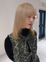 シロ(ciLo)&nbsp;ザクザクレイヤー × ブロンドベージュ