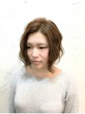 【Reir下北沢】*+シフォンボブ+マットブルージュ+*