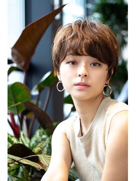 オースティン 錦糸町(AUSTIN) AUSTIN☆外ハネボブアッシュブラウンネオウルフツイストパーマ