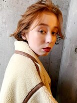 アイティー バイ アルバム 中野店(IT by ALBUM) ニュアンスミニボブ_ウェーブパーマフォギーベージュ_27465