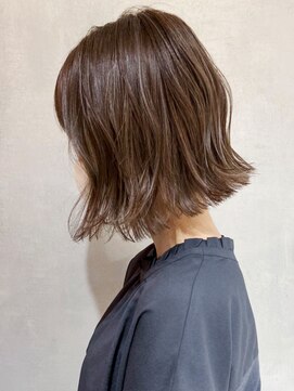 アルバム 渋谷パルコ(ALBUM) ハイライトグレージュ_セミウェットウェーブ_ba302923