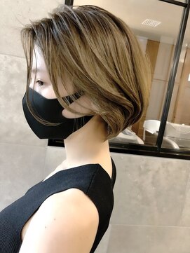 エルダーズバイユーレルム(L:der's by u-realm) ヌーディーボブ【ハイライトカラー】