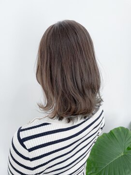 ルヴェルヘアー(Revel hair) シアーグレージュ×くびれボブ☆