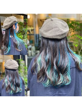 マジョリルゥ 寝屋川店(ma jolie.lou) ブルー系インナー