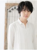 ≪mod's men≫抜け感パーマでこなれヘア好感度束感ショート！J
