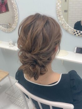 シェリング(Chering)の写真/【心斎橋・なんば】ヘアセット¥1400～♪プチプラだからいつでも気軽に通える！お友達とペアでの来店もOK★