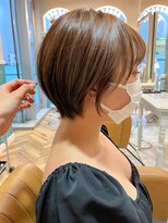 ロンド 銀座(Lond)&nbsp;【春日美月】自然すぎる★縮毛矯正ショートヘア