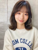 ブリス(VLISS)&nbsp;グレージュブラウン＿ボブウルフココアベージュ