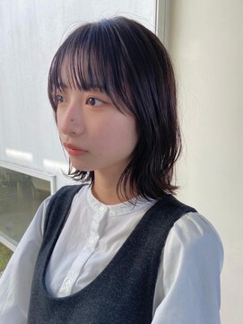 トップヘアー スパアンドリラクゼーション 安城(spa&relaxation) ナチュラル外ハネミディアム