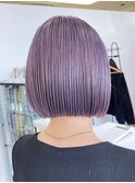 ミニボブ×ペールピンク[倉敷][岡山]