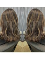 アンドヘアー(AND HAIR) ハイライト×カラー