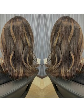 アンドヘアー(AND HAIR) ハイライト×カラー