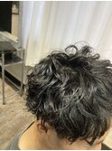 王道メンズパーマ