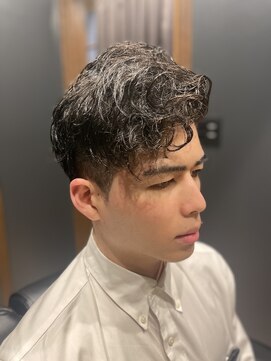 銀座 シノ 本店(shino) 【銀座理容室】【銀座美容室】かき上げスタイル