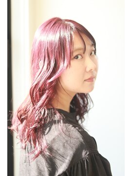 ニライヘアー(niraii hair) ワインレッド