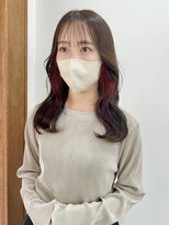 サクラ オモテサンドウ(SAKURA)&nbsp;インナーカラー/レッドカラー/チェリーレッド