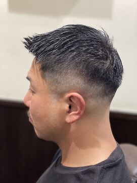 ヒロギンザ 川崎店(HIRO GINZA) スキンフェード×フェザーアップ