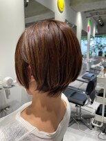 ヴォロ 佐賀(VoLo)&nbsp;切りっぱなしボブ/美髪/ピンクブラウン[佐賀駅]